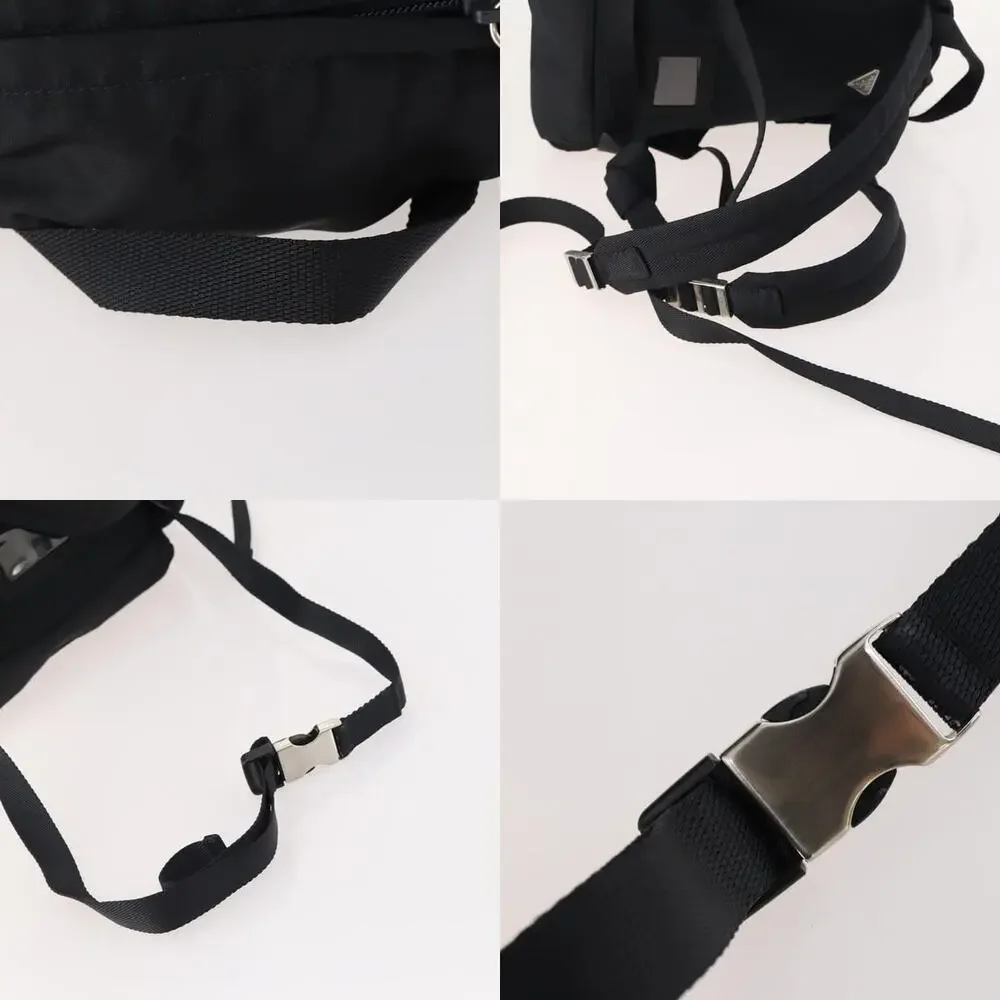 Prada Tessuto Backpack Black